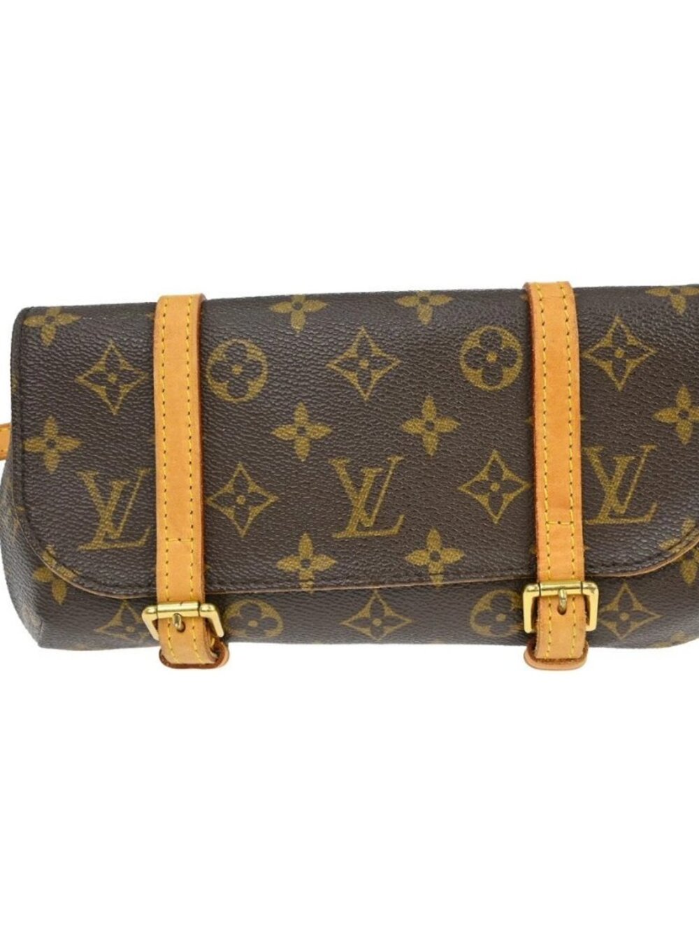 LOUIS VUITTON MONOGRAM POCHETTE MARELLE BELT M51159 MI0085 YQ07830